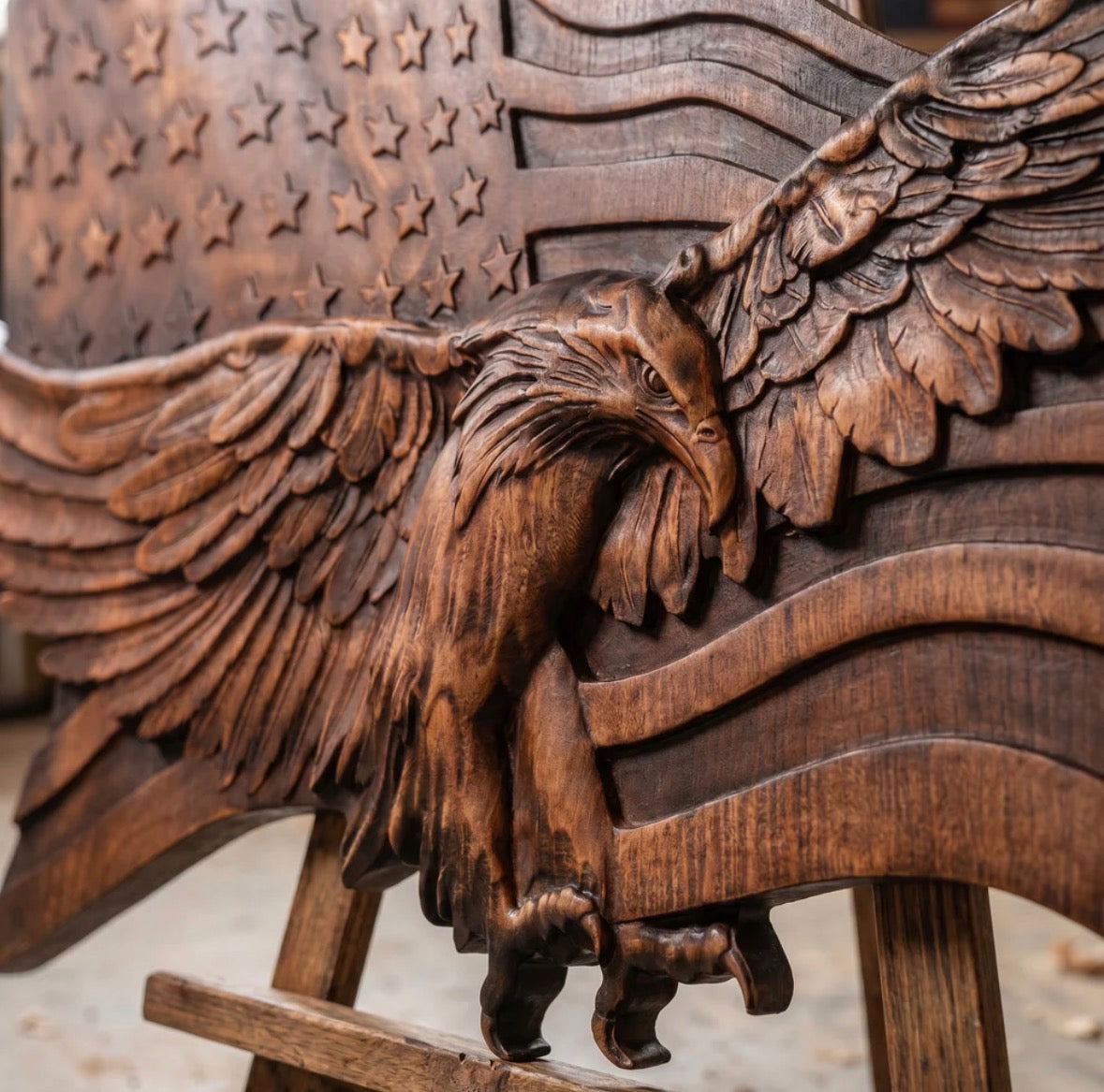 USA Handmade Wooden Art